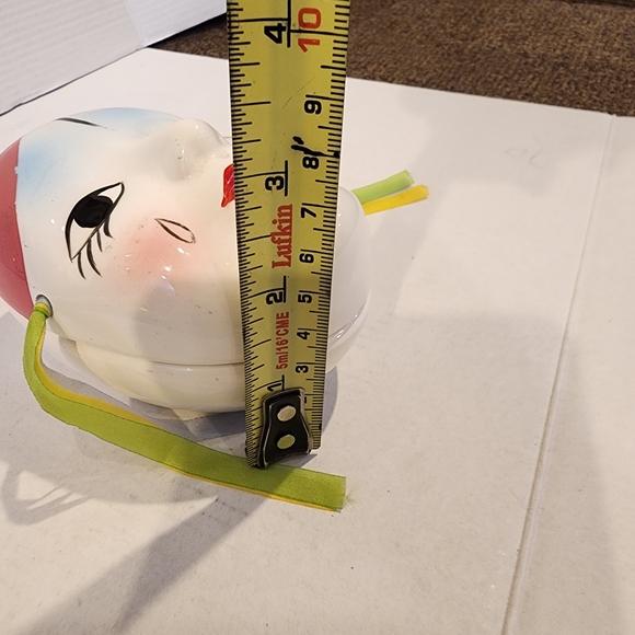 Colorful Ceramic Mask with Ribbons - Picture 10 of 10